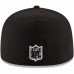 Men's Baltimore Ravens New Era Black B-Dub 59FIFTY Fitted Hat 2513432